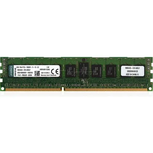 KVR16R11S4/8GB 8 GB DDR3 1600Mhz Cl11 Registered Sunucu Bellek