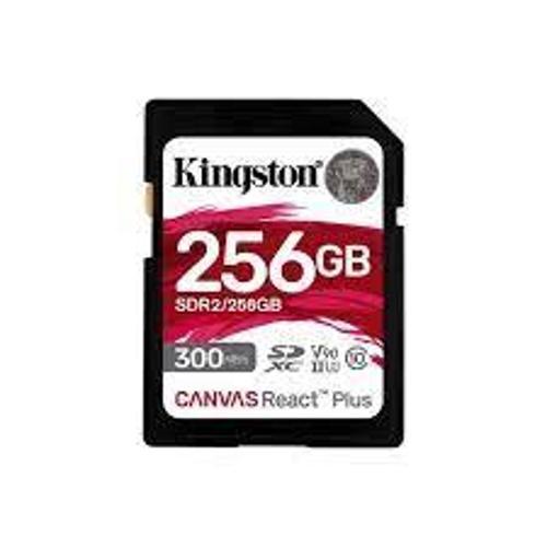SDR2/256GB 256 GB 300-260 Mb/s UHS-II U3 V90 Canves React Plus microSD Hafıza Kartı