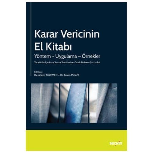 Karar Vericinin El Kitabı Adem Tüzemen 2021/12