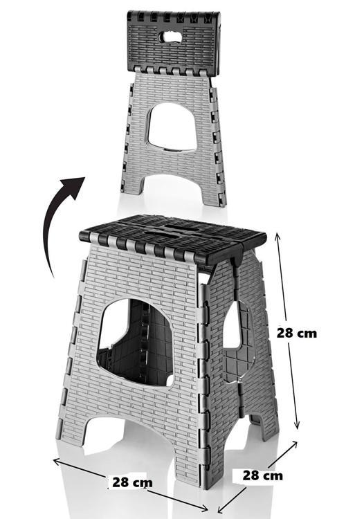 Büro Ev Ofis Balık Avı Sporu için 28CM Katlanır Piknik Kamp Balıkçı Taburesi