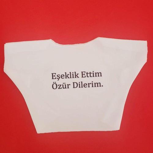 Büro Ev Ofis Oyuncak Hediyesi için Kumaş Eşeklik Ettim Yazılı Tişört