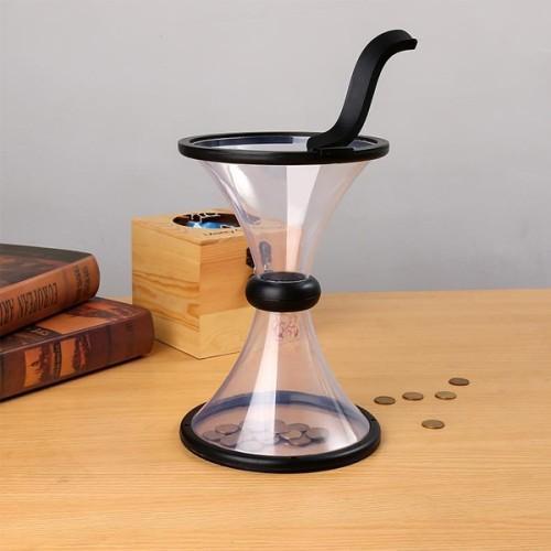 Büro Ev Ofis Çocuk Hediyesi için Tasarruf Eğitici Huni Tip Kumbara
