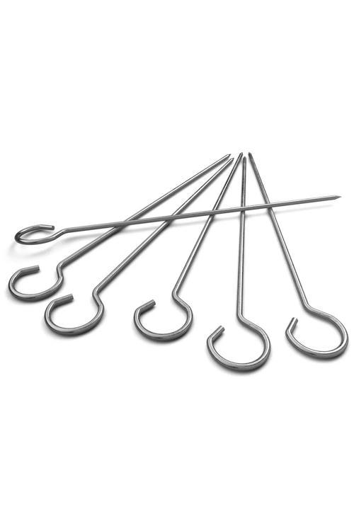 Büro Ev Ofis Piknik Keyfi için 4ADET Airfryer Izgara Şiş Teli