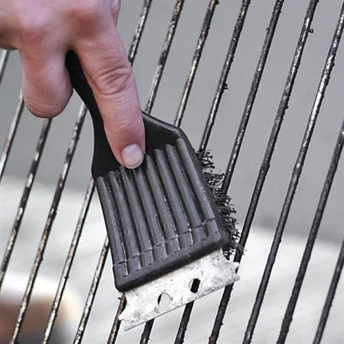 Büro Ev Ofis Piknik Keyfi için Mangal Barbekü Temizlik Fırçası