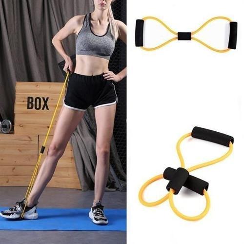 Büro Ev Ofis Yazlık Spor Egzersizi için Sonsuz Tipi Vücut Yoga Plates Direnç Bandı