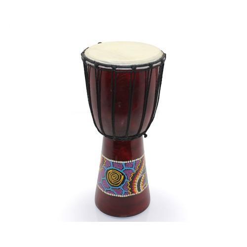 Büro Ev Ofis Hobi Müzik Keyfi için Tekli 30CM Ahşam Müzik Aleti Batikli Darbuka Çalgı