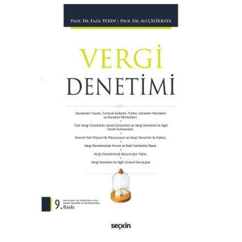 Vergi Denetimi Prof. Dr. Fazıl Tekin, Prof. Dr. Ali Çelikkaya 2022/4