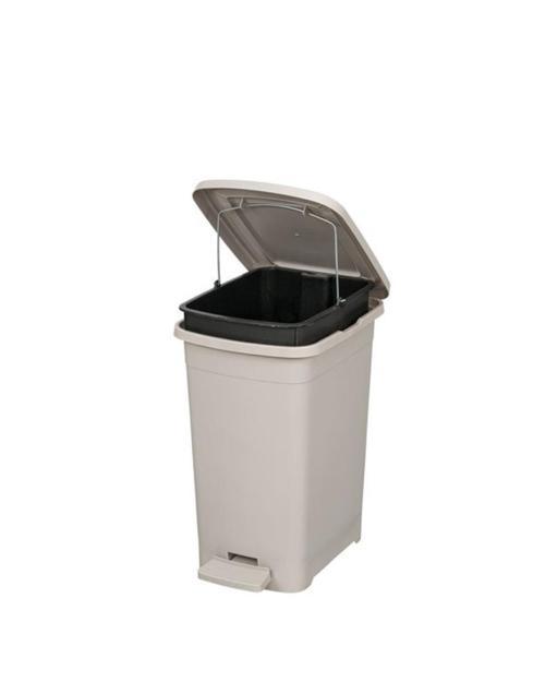 ELF-İ344 Slim Pedallı Plastik Çöp Kovası İç Kovalı 8 lt