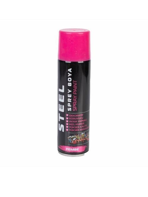 Steel Sprey Boya Pembe 200ml CK-3421