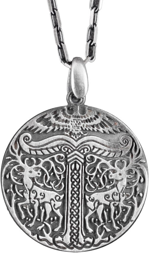 925 Ayar Gümüş Geyik Kolye - Detaylı Tasarım, Doğa İlhamlı Takı, Hayvan Severler Kolyesi