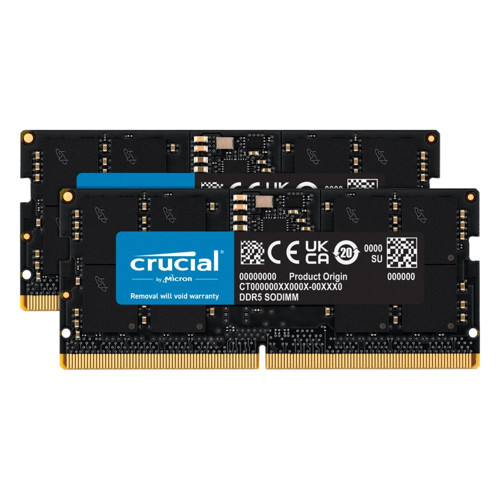 CT2K32G56C46S5 64GB (2x32GB) DDR5 5600MHz CL46 Notebook Bellek