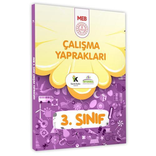 2025 MEB İlkokul 3.Sınıf Çalışma Yaprakları TÜM DERSLER Etkinlikli Eğlenceli Soru Bankası(A4 Renkli)