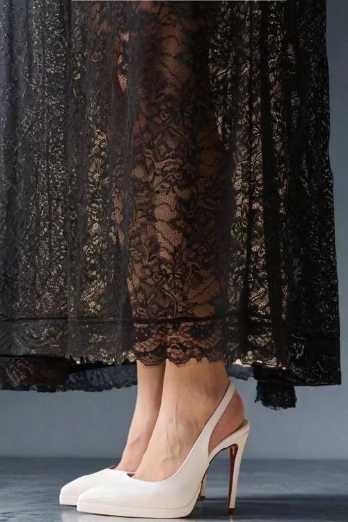 Kadın Elegant Ayakkabı Sivri Burun Topuklu Ayakkabı Özel Tasarım Abiye Ayakkabı