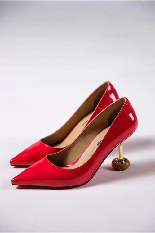 Kadın Elegant Ayakkabı Topuklu Ayakkabı Stiletto Özel Tasarım Abiye Ayakkabı