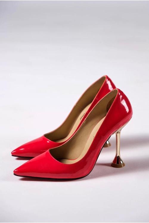 Kadın Elegant Ayakkabı Özel Topuklu Stiletto Özel Tasarım Abiye Ayakkabı