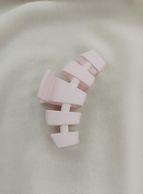 Mandal Toka Saç Aksesuarı 9 cm İthal Ürün Saç Tokası Renk Açık Pembe