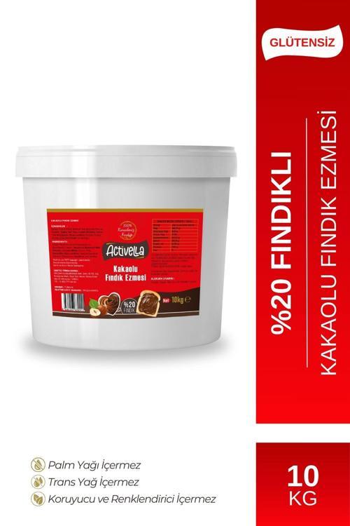 Kakaolu Fındık Ezmesi 10kg %20 Fındıklı