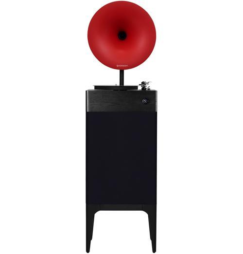 i5 Bluetooth Hoparlörlü 110W Hi-Fi Retro Pikap Plakçalar Turntable, Siyah