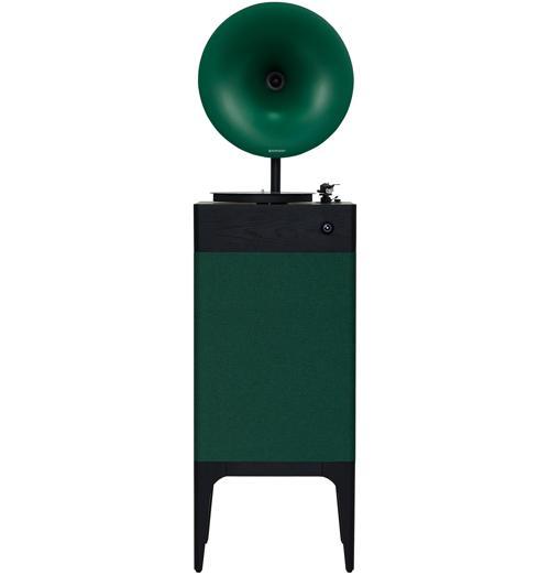 i5 Bluetooth Hoparlörlü 110W Hi-Fi Retro Pikap Plakçalar Turntable, Yeşil