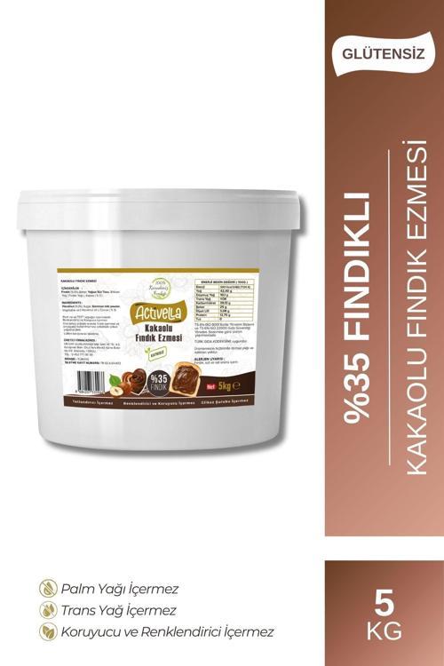 Kakaolu Fındık Ezmesi 5kg %35 Fındıklı