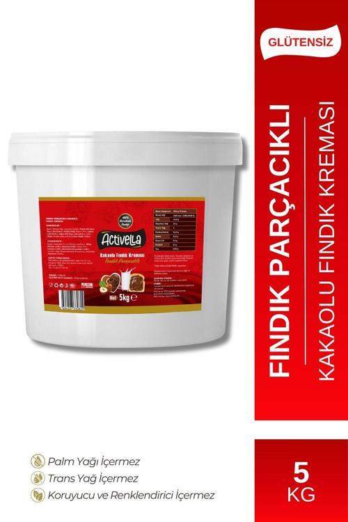 Kakaolu Fındık Kreması Parçacıklı 5kg