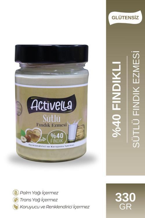 Sütlü Fındık Ezmesi 330gr %40 Fındıklı