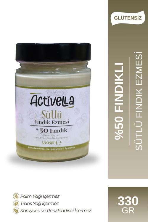 Sütlü Fındık Ezmesi 330gr %50 Fındıklı