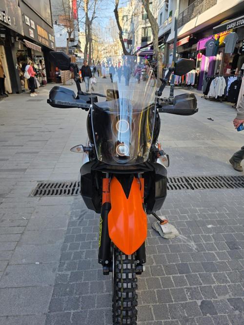 KTM 950-990 Adventure KİT RALLY Replikaa Siperlik Ön Cam 51cm Tam şeffaf Renkli 4mm