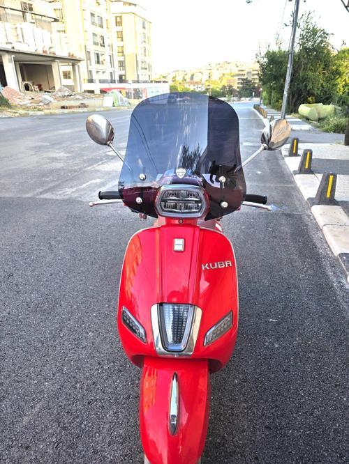 Küba Grace 50 125 Ön Cam 2023-2025 Model 42cm Siyah Renkli APARATSIZDIR