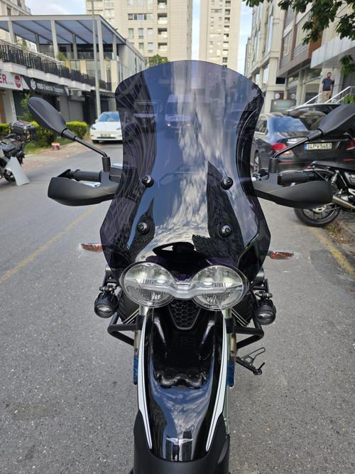 Moto Guzzi V85 Siperlik Ön Cam 2019-2023 Model 58cm Şeffaf Renkli 4mm