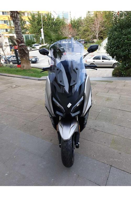 QJ Fort 350 Siperlik Ön Cam 2023-2025 Model 74cm Füme Renkli 4mm UZUN CAM