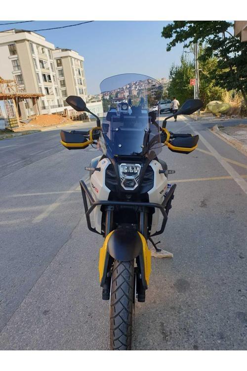 RKS SVT 650 X Siperlik Ön Cam 2023-2025 Model 50cm Füme Renkli 4mm UZUN CAM