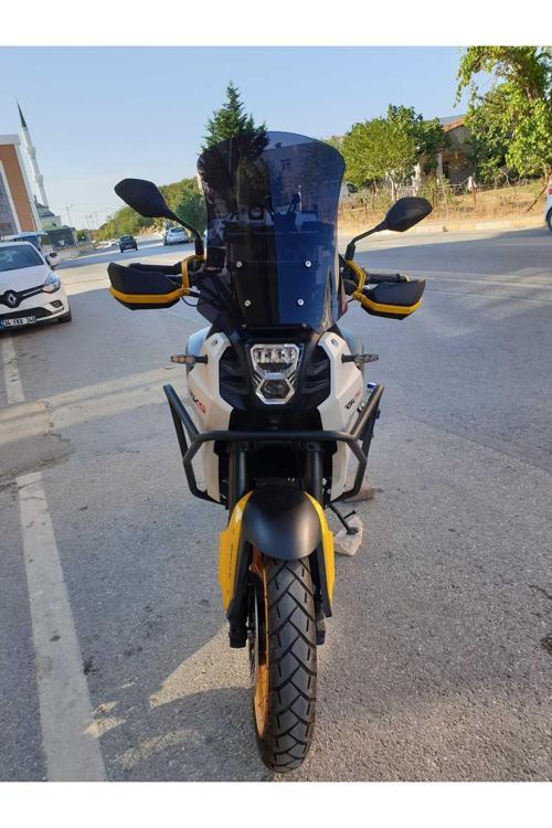 RKS SVT 650 X Siperlik Ön Cam 2023-2025 Model 50cm Siyah Renkli 4mm UZUN CAM
