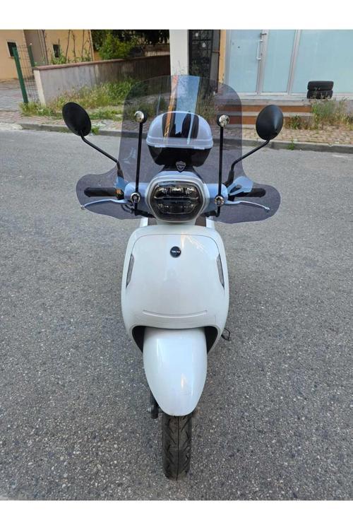 RKS VPS 125 Siperlik Ön Cam 2022-2025 Model 42cm Füme Renkli 4mm