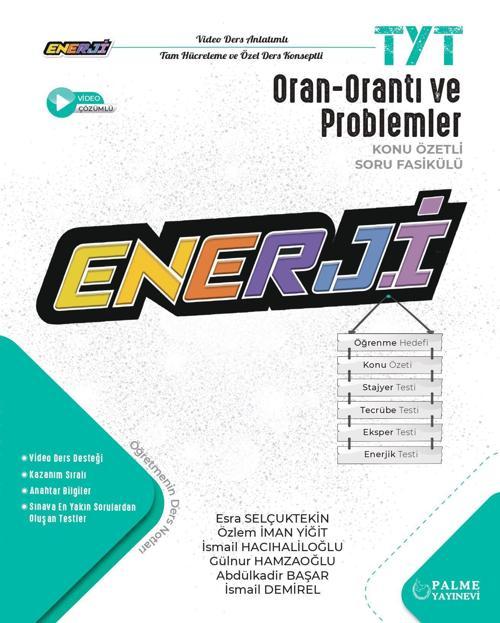 Oran - Orantı ve Problemler Konu Özetli Soru Fasikülü Esra Selçuktekin , Özlem İmam Yiğit , Gülnur Hamzaoğlu , Abdülkadi