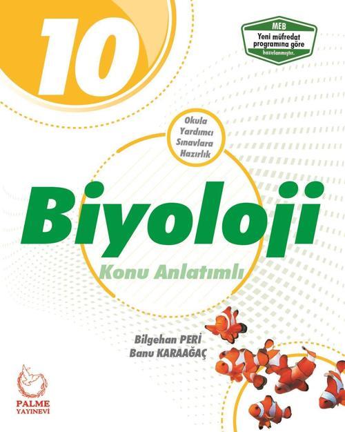 Palme Yayınevi 10, Sınıf Biyoloji Kitabı Konu Anlatımlı