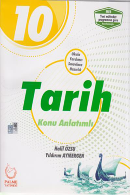 Palme Yayınevi 10, Sınıf Tarih Kitabı Konu Anlatımlı