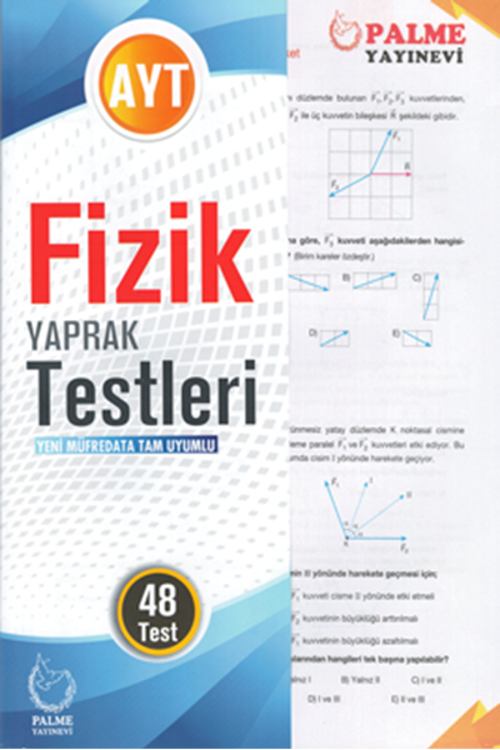 Palme Yayınevi Ayt Fizik Yaprak Test ( 48 Test )