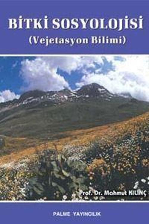 Palme Yayınevi Bitki Sosyolojisi Kitabı