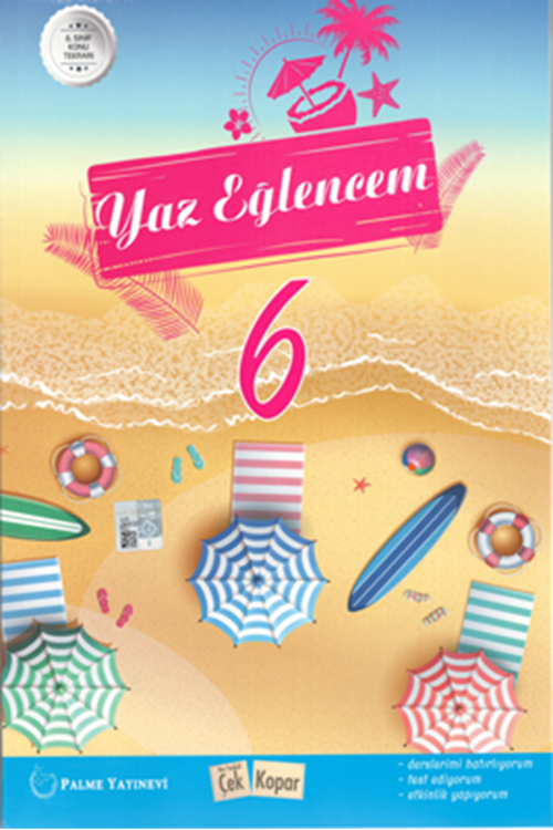 Palme Yayınevi 6, Sınıf Yaz Eğlencem Kitabı