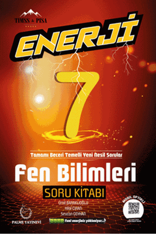 Palme Yayınevi 7,Sinif Enerji Fen Bilimleri Soru Kitabı