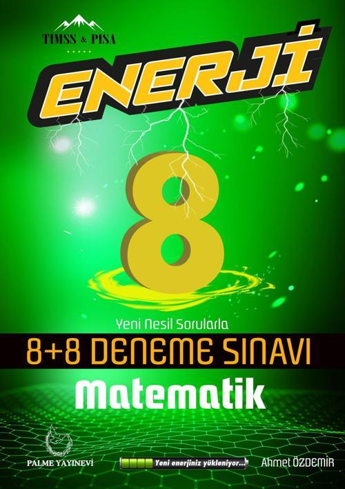 Palme Yayınevi 8, Sınıf Enerji Matematik 8+8 Deneme