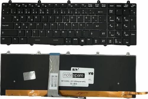 Msi GE70 2OE-205XTR, GE70 2OE-265XTR, GE70 2OE-266XTR Uyumlu Notebook Klavye Işıklı Siyah TR