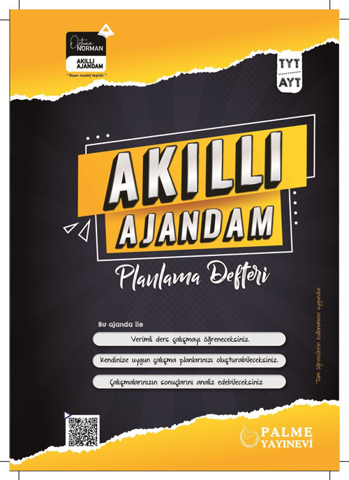 Tyt-Ayt Akıllı Ajandam Planlama Defteri