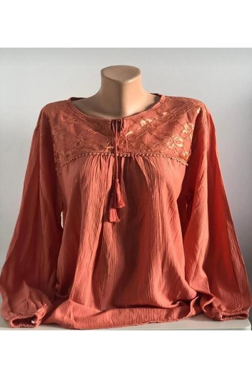 Anneler Gününe Özel Penye Anne Bluzu