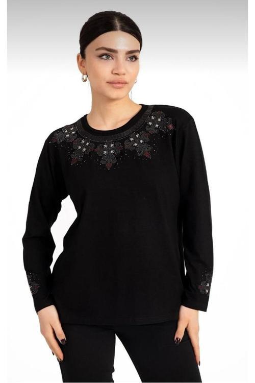 Anneler Gününe Özel İşlemeli Taşlı Anne Penye