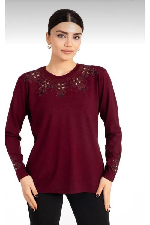 Anneler Gününe Özel İşlemeli Taşlı Anne Penye