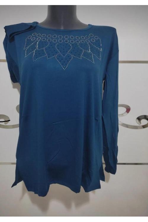 Anneler Gününe Özel İşlemeli Taşlı Anne Penye