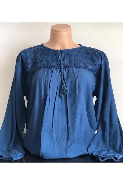 Anneler Gününe Özel Penye Anne Bluzu