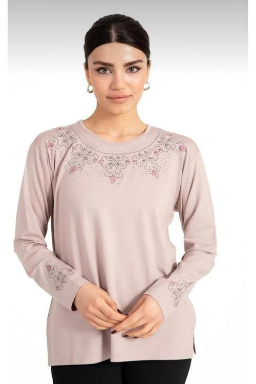 Anneler Gününe Özel İşlemeli Taşlı Anne Penye